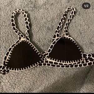 Crochet bikini top